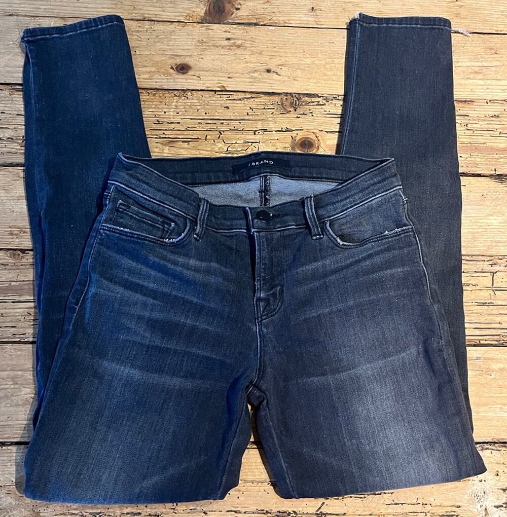 J Brand Womens Size 26 Blue Distressed Skinny Jeans NWOT